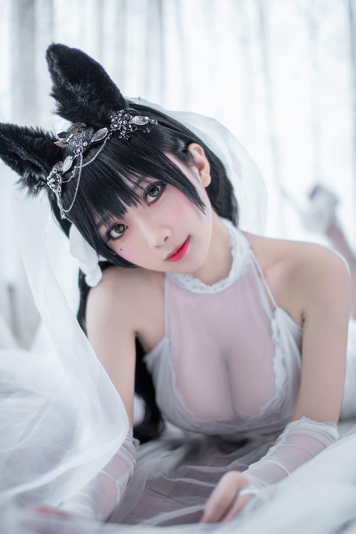 婚纱美女图片
