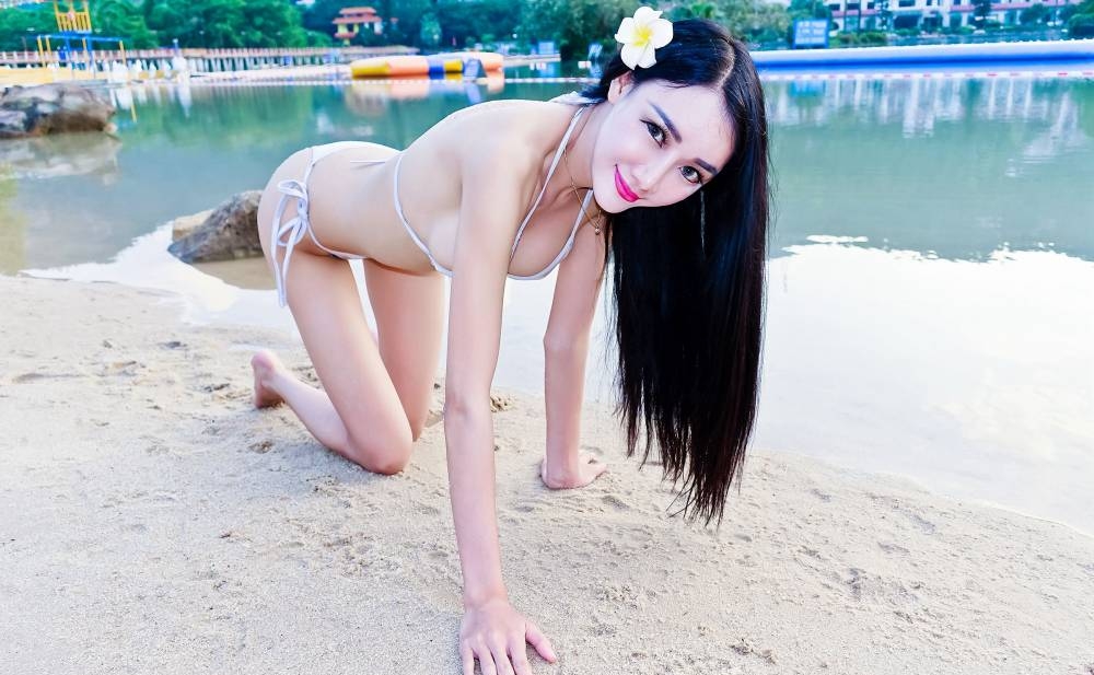 婕西儿jessie古兜温泉旅拍第二刊美女壁纸图片
