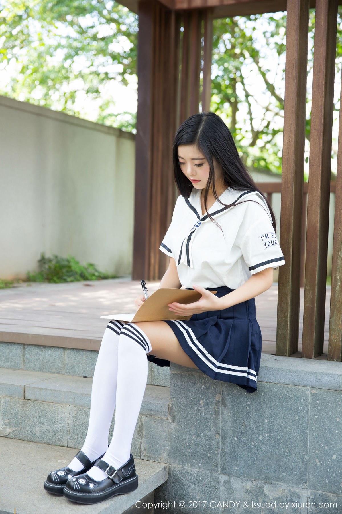 中日混血模特林美惠子Mieko清远温泉外拍高清妹子写真集图片