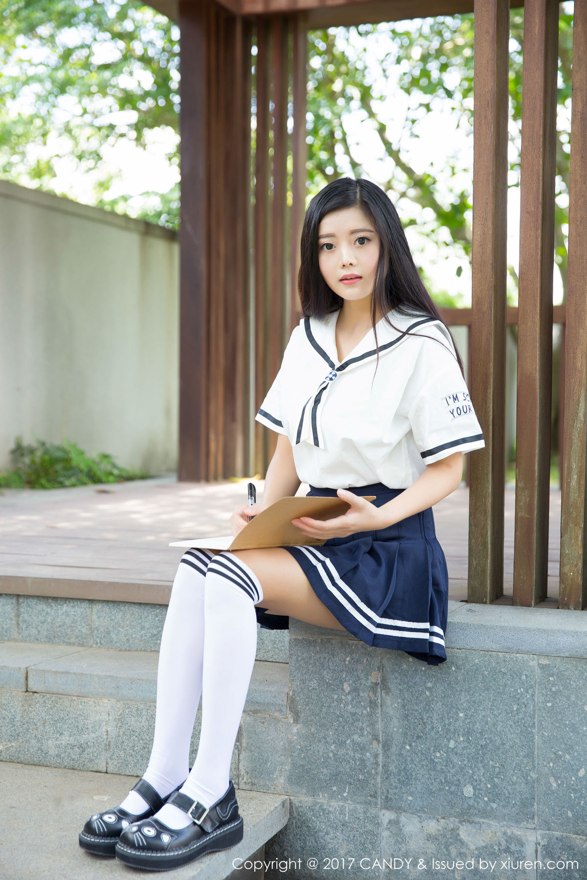 中日混血模特林美惠子Mieko清远温泉外拍高清妹子写真集图片