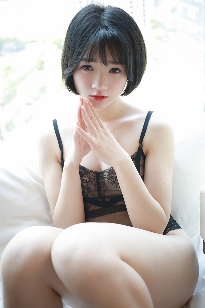 漂亮83839美女嫩模悦爷妖精大尺度透视蕾丝裙内衣美女写真图片