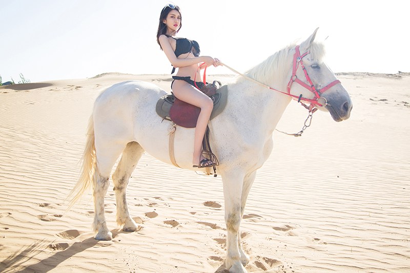 [美图录]杨晨晨sugar阳光和沙滩香车与美人图片