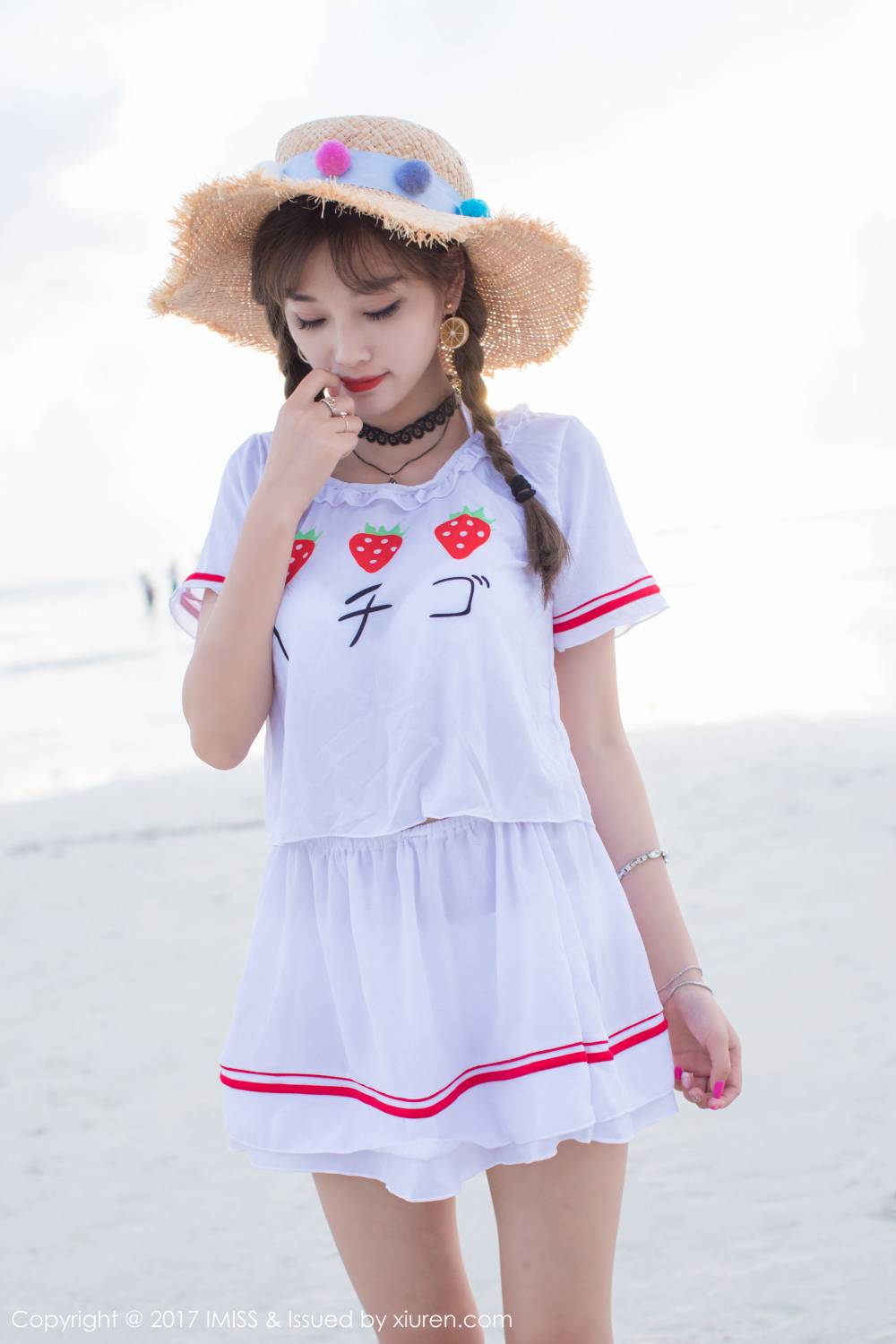 [美图录]杨晨晨sugar阳光和沙滩香车与美人图片