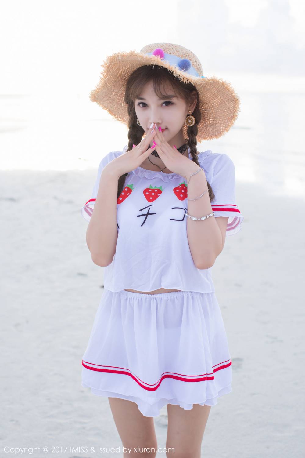 [美图录]杨晨晨sugar阳光和沙滩香车与美人图片
