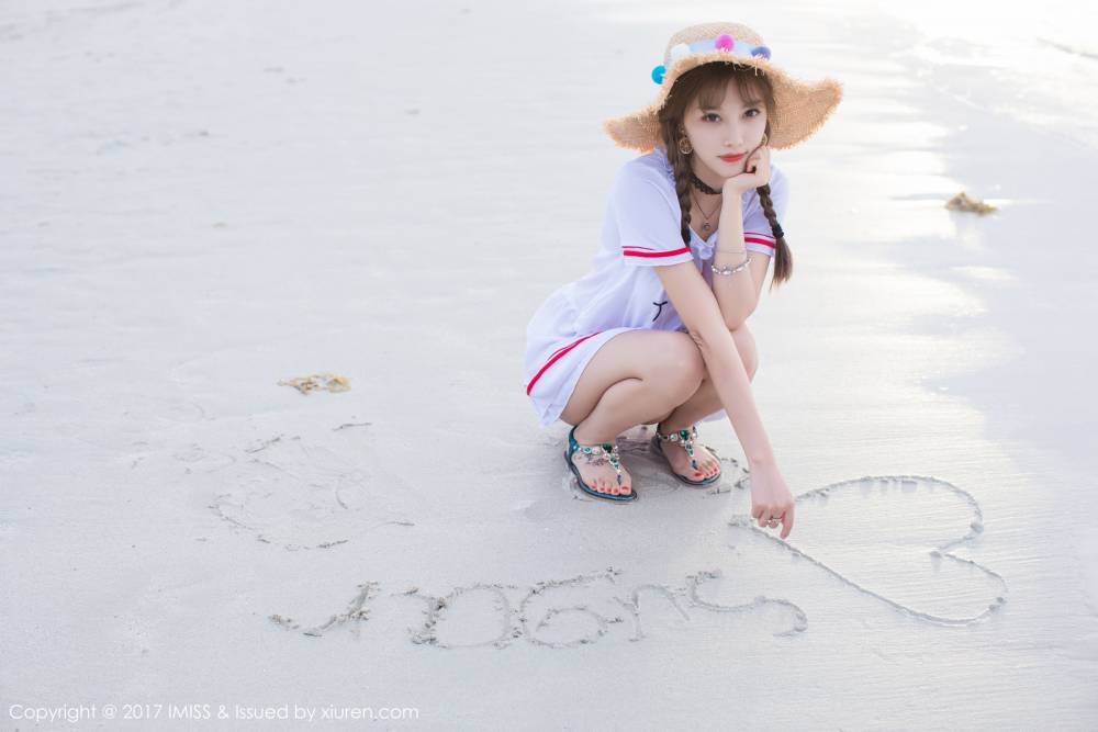 [美图录]杨晨晨sugar阳光和沙滩香车与美人图片