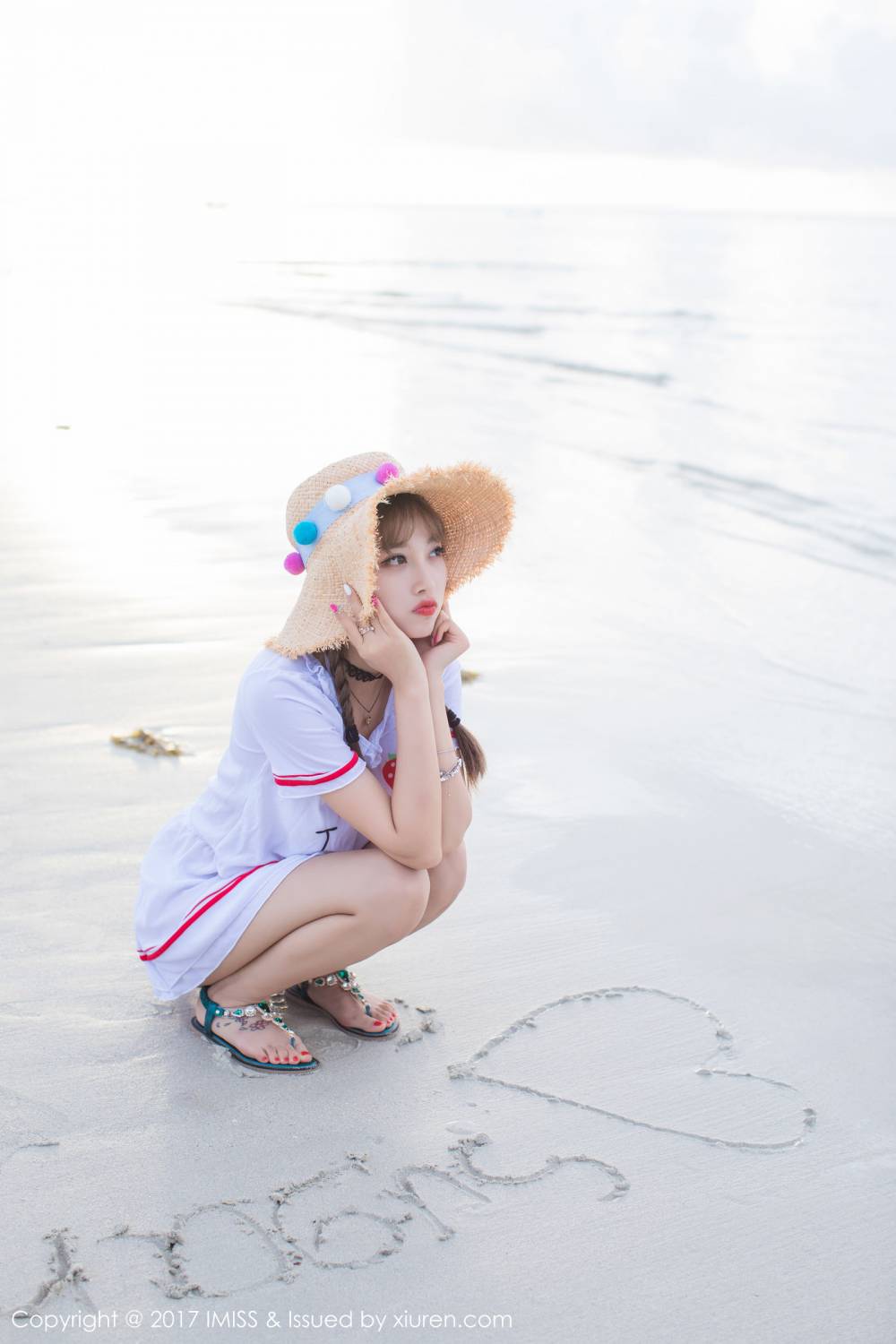 [美图录]杨晨晨sugar阳光和沙滩香车与美人图片