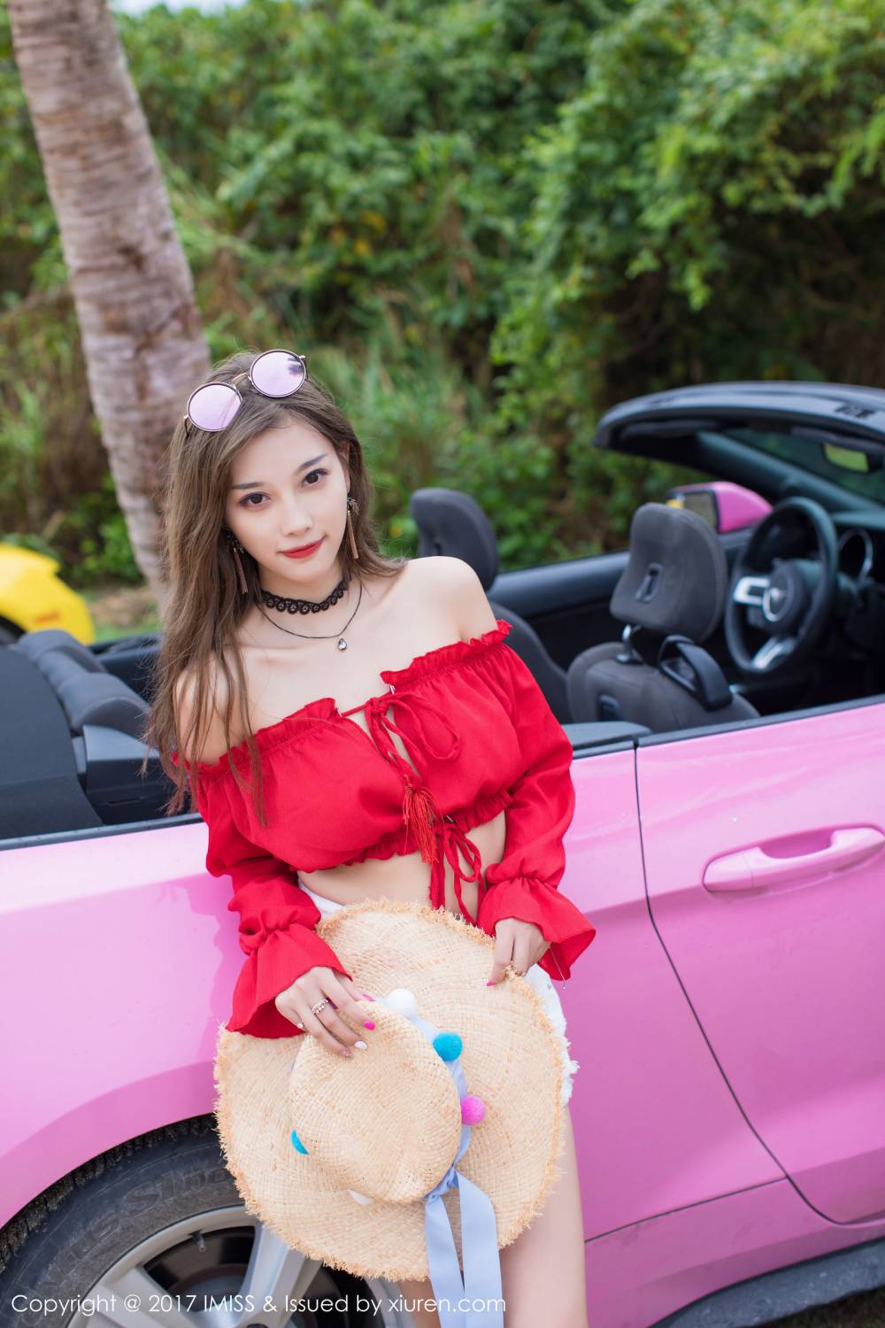 [美图录]杨晨晨sugar阳光和沙滩香车与美人图片