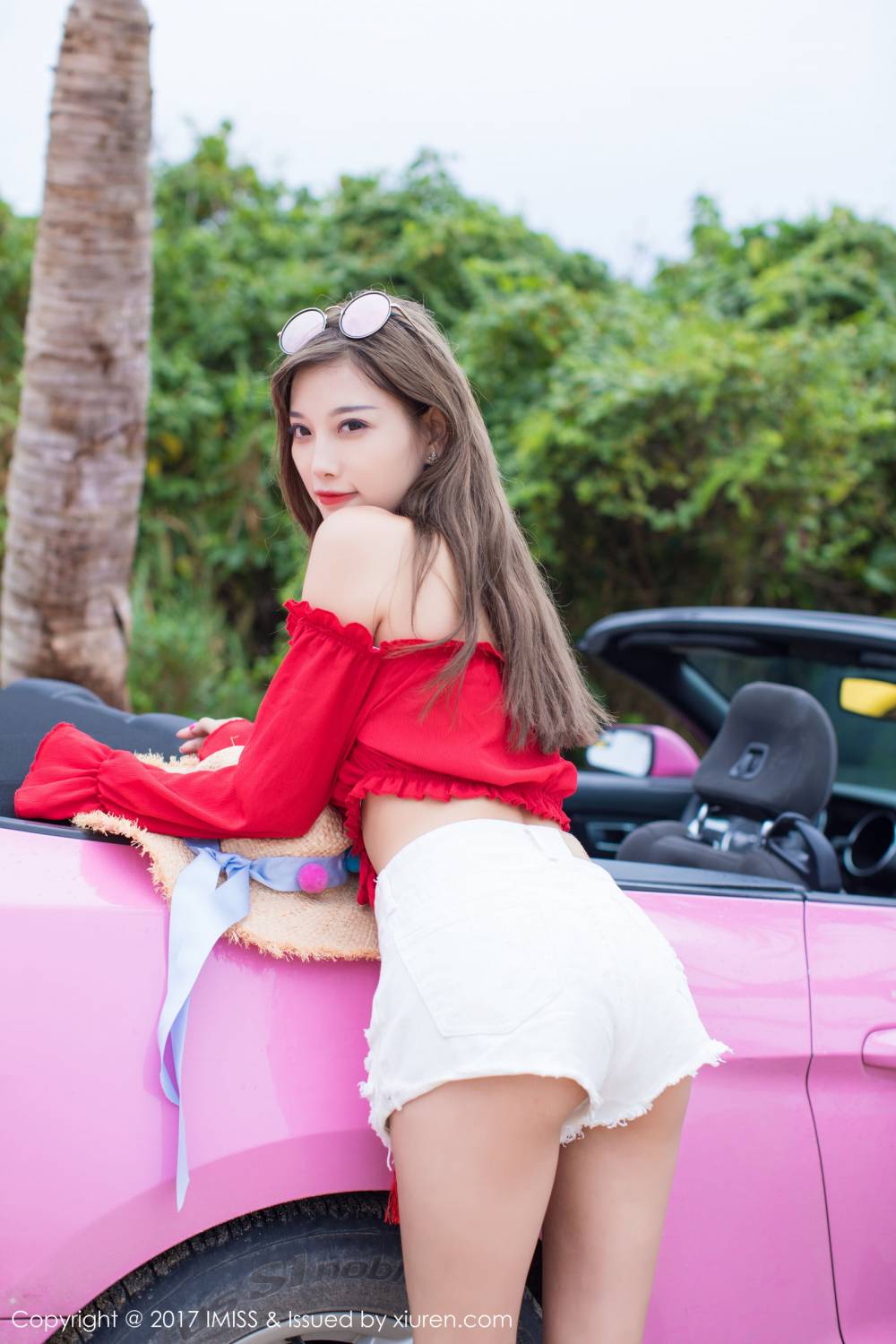 [美图录]杨晨晨sugar阳光和沙滩香车与美人图片