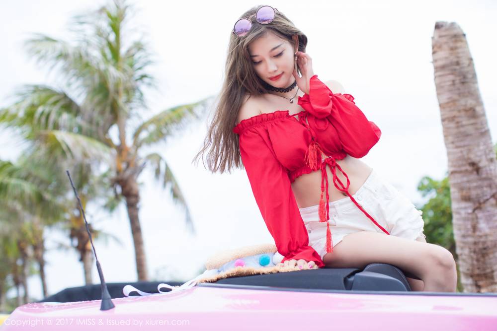 [美图录]杨晨晨sugar阳光和沙滩香车与美人图片
