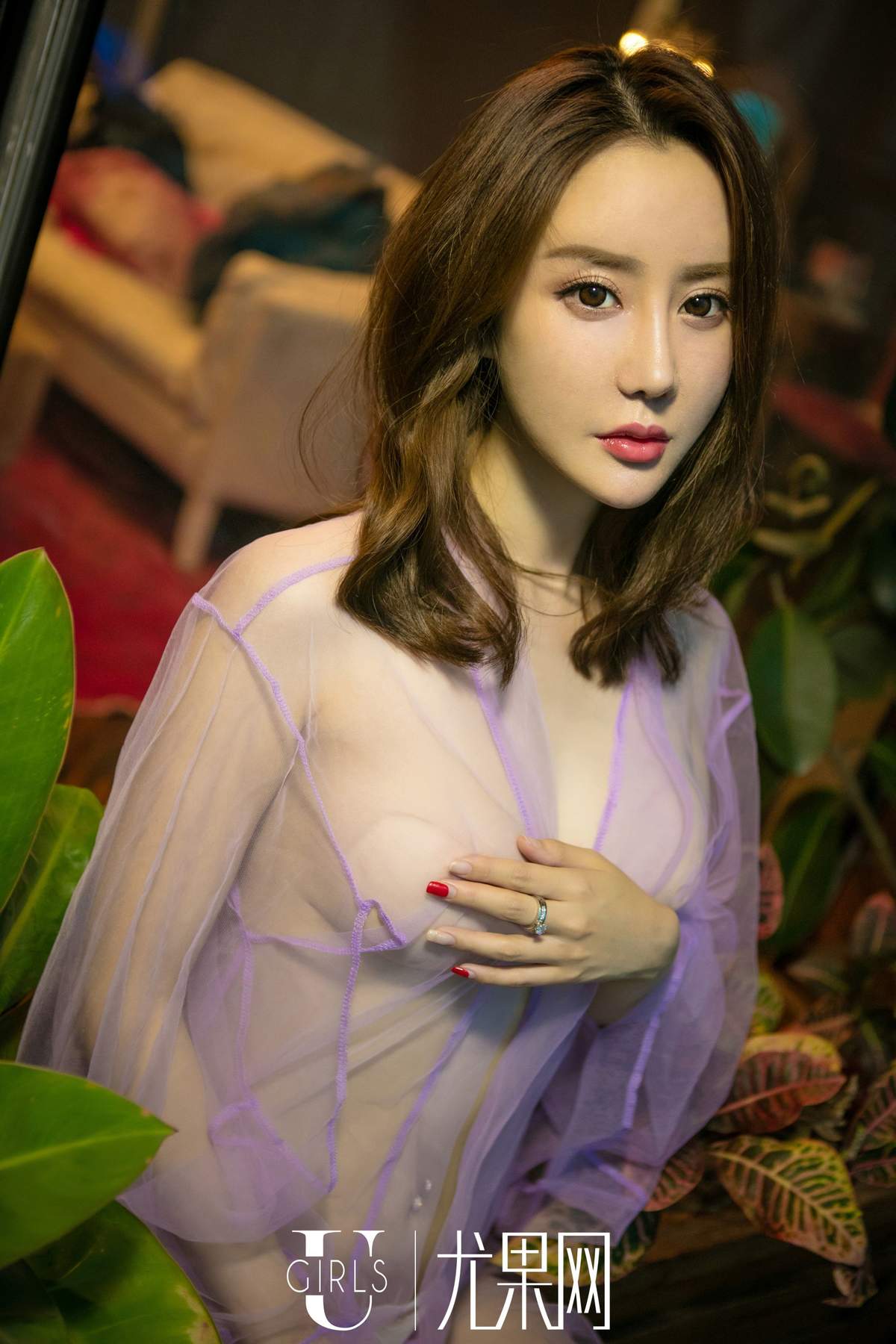 美女宁然图片