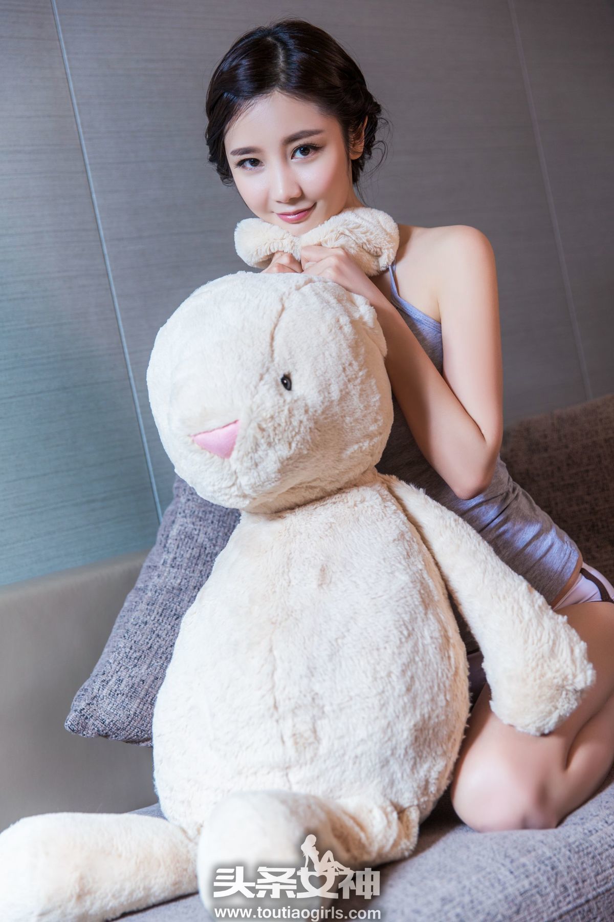 内地美女模特苏凉我爱兔兔写真集图片