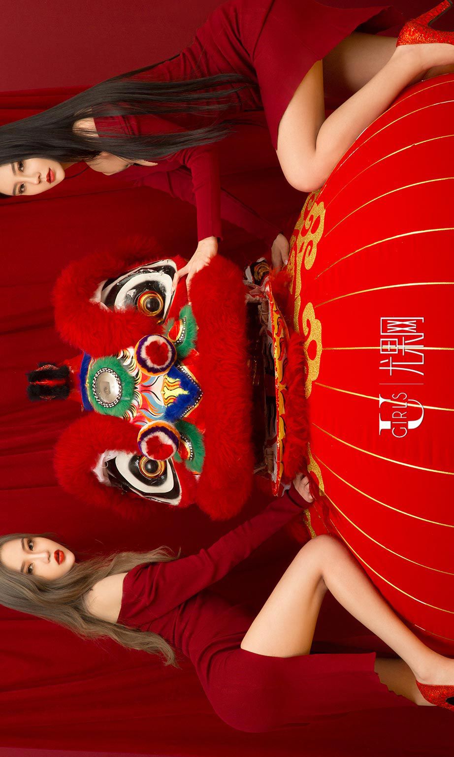 日韩美女摄影宁然Mikka施诗鸡祥如意高清模特写真集图片