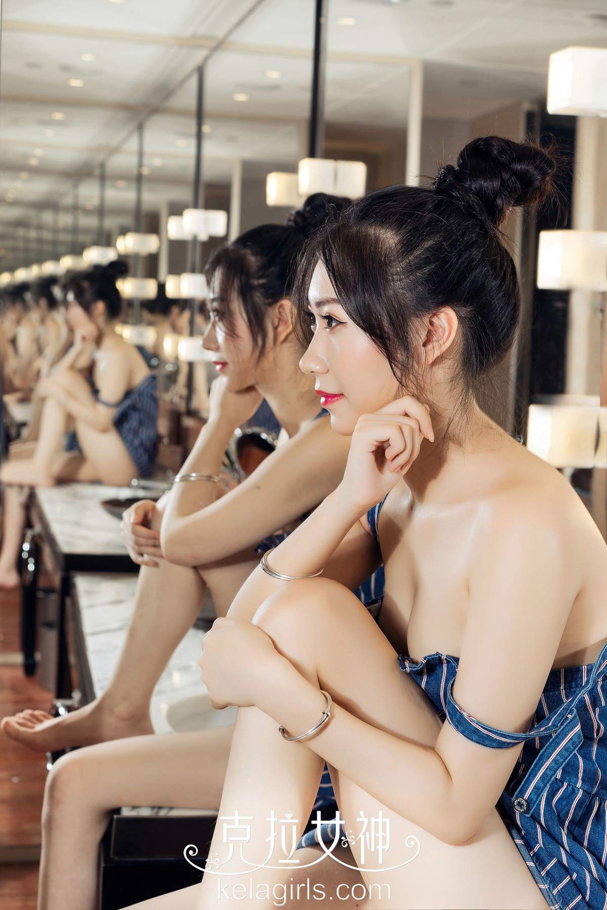 美女小鹿图片