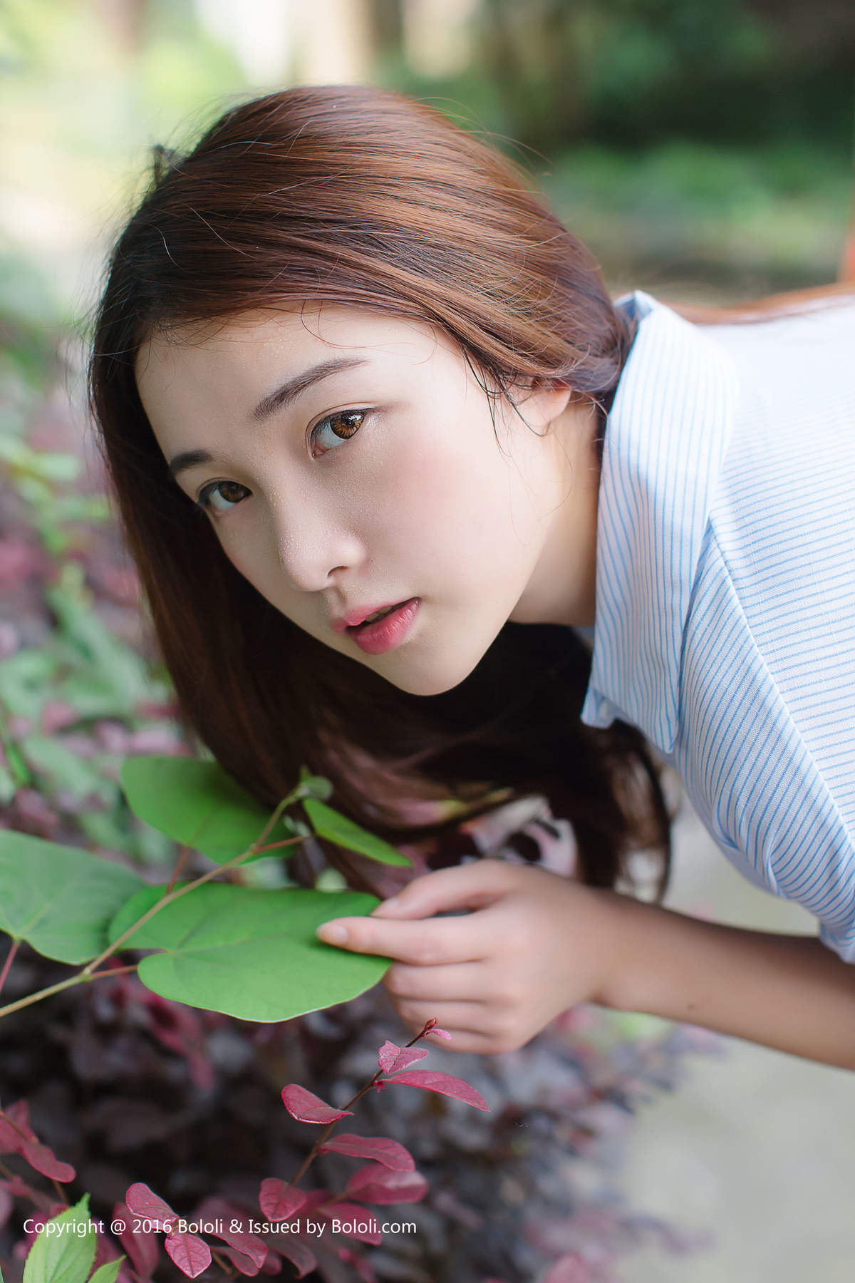 日本美少女沈欣雨樱桃之吻K337p美女写真集图片
