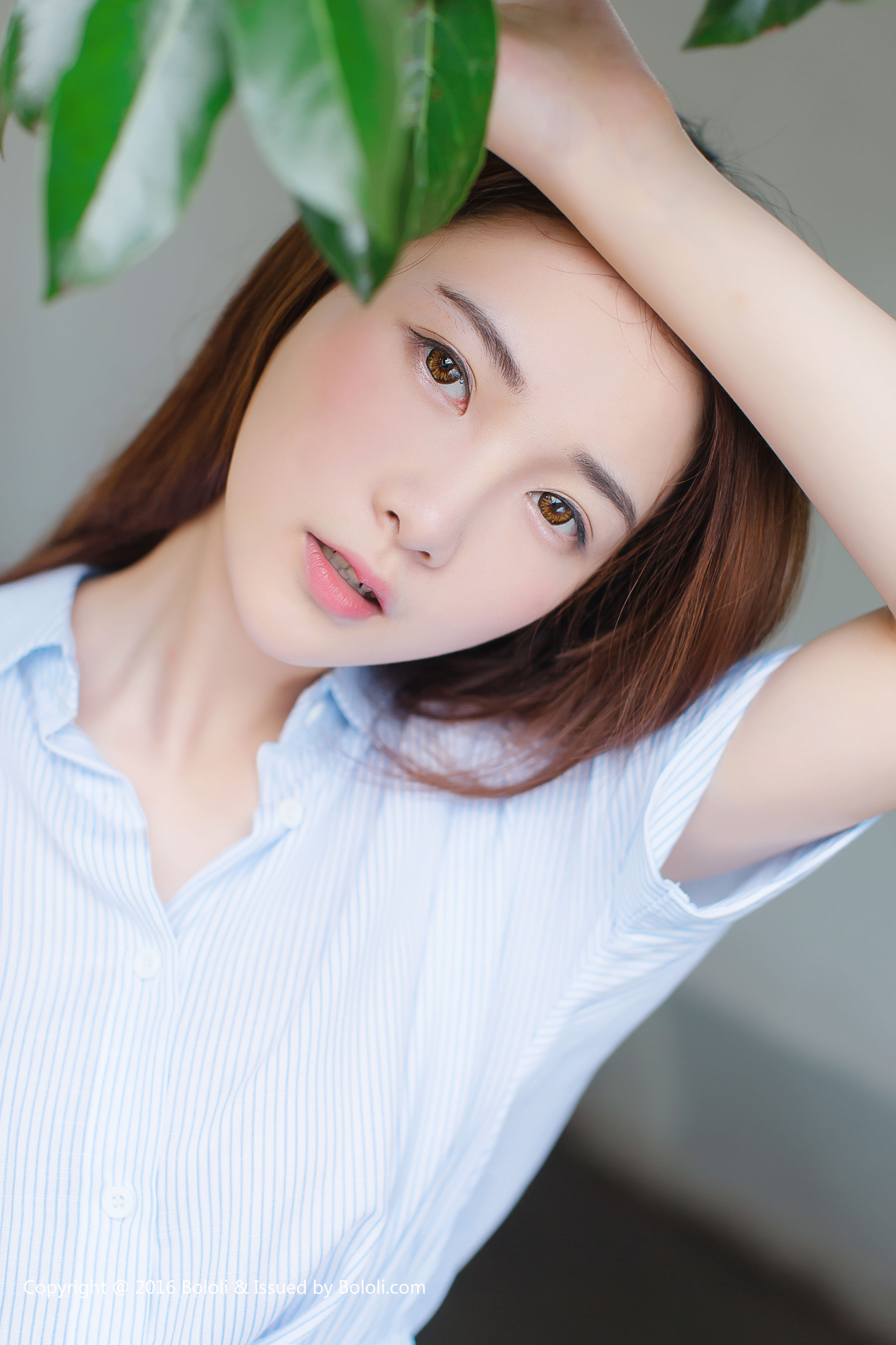 青春美女沈欣雨夏日の西瓜KIM004日本写真集图片