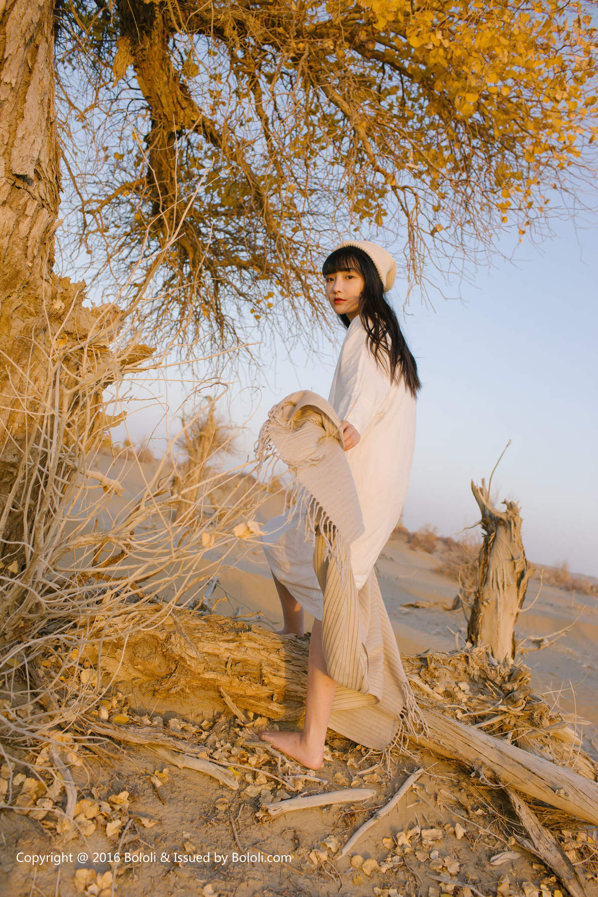 亚洲ROSI美女模特露臀之应沙漠仙女之应―沙漠之旅KIM011写真集图片