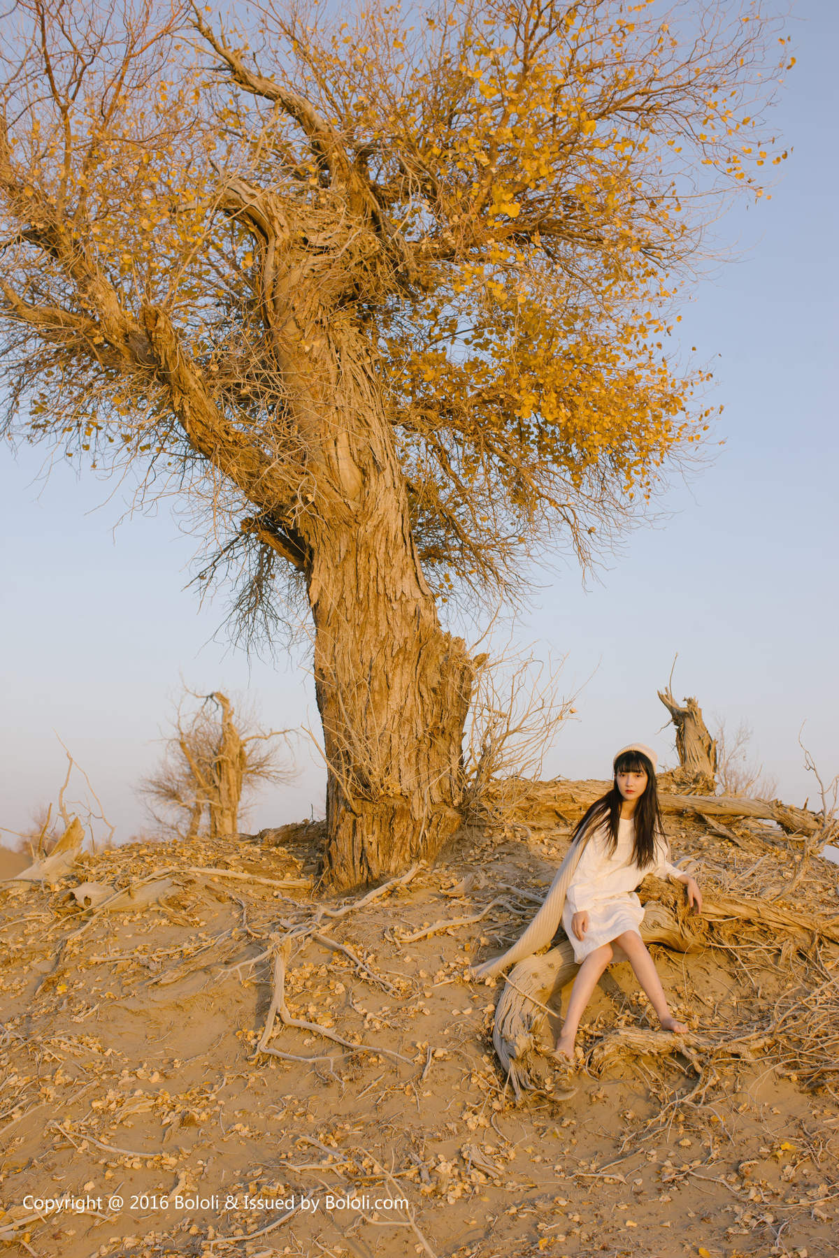 亚洲ROSI美女模特露臀之应沙漠仙女之应―沙漠之旅KIM011写真集图片