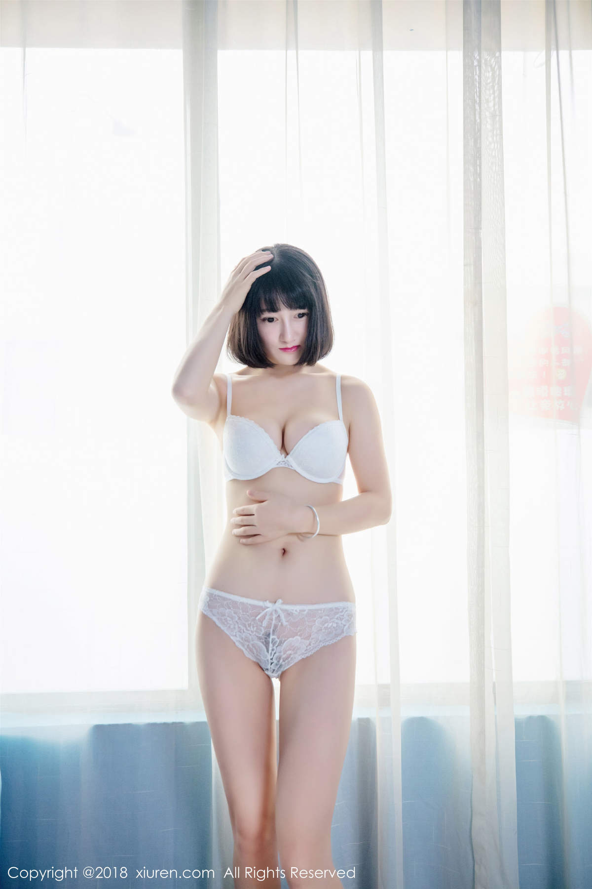 亚洲美女模特小探戈透视蕾丝内衣高清写真集图片