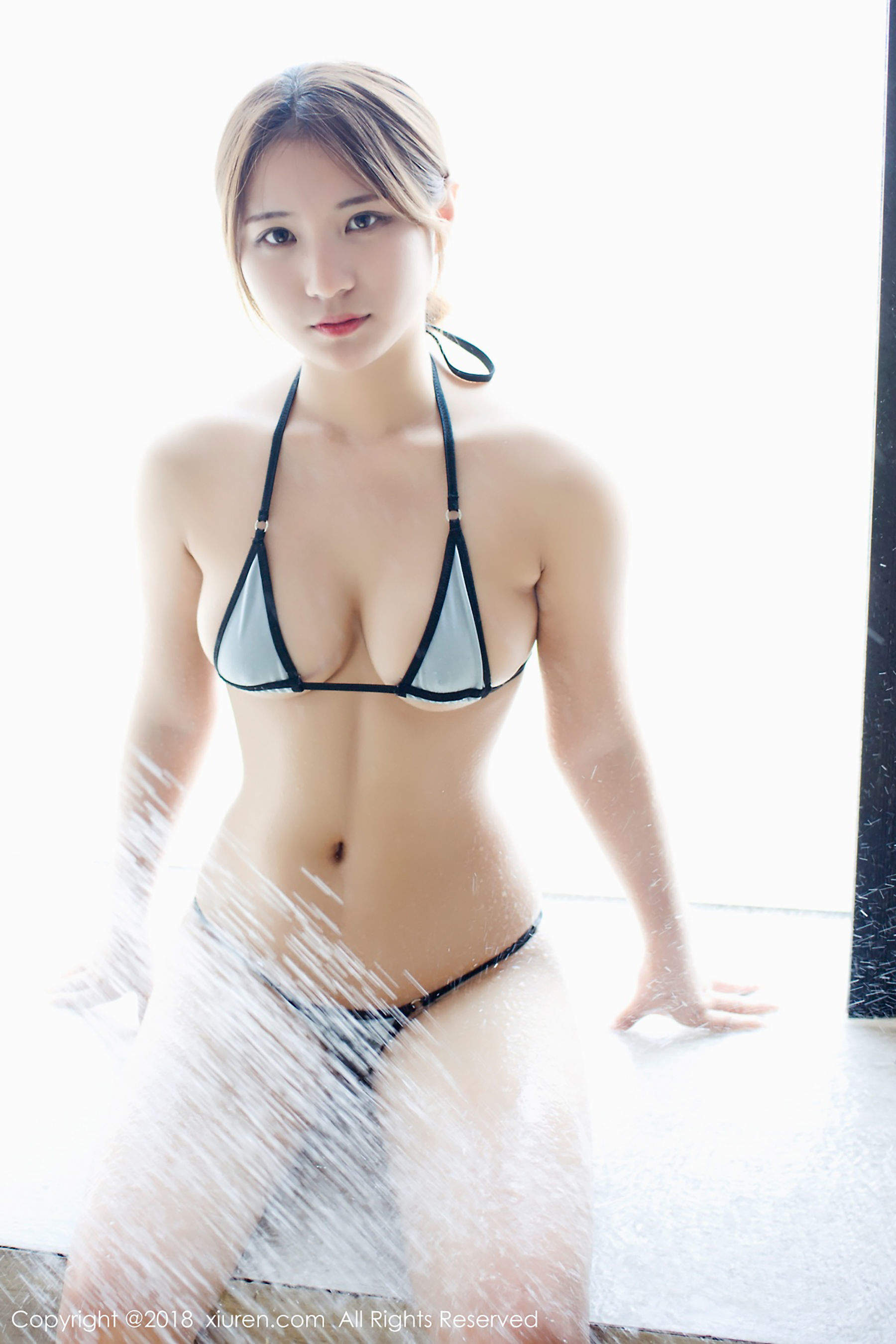 亚洲美女精品久久Aimee白衬衫黑丝袜系列高清妹子写真集图片