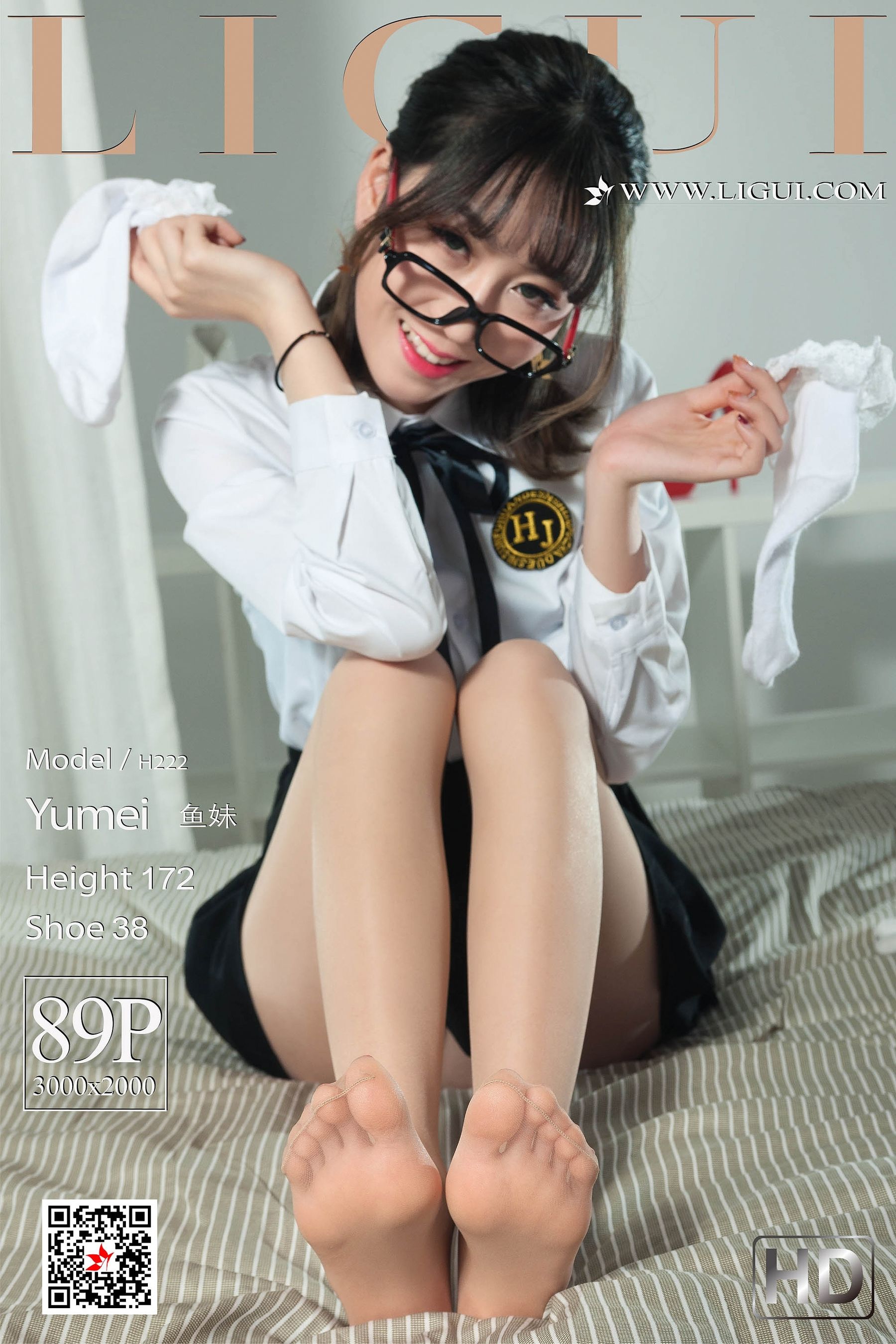 亚洲最美女人鱼妹短筒袜玉足网络丽人高清妹子写真集图片