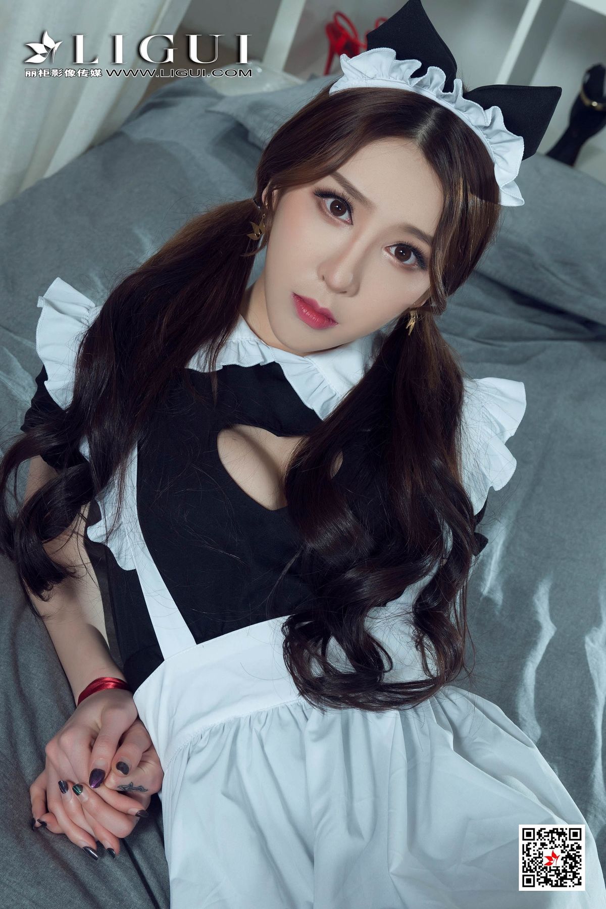 亚洲妹妹内衣腿模兔子女仆绳艺网络丽人写真集图片