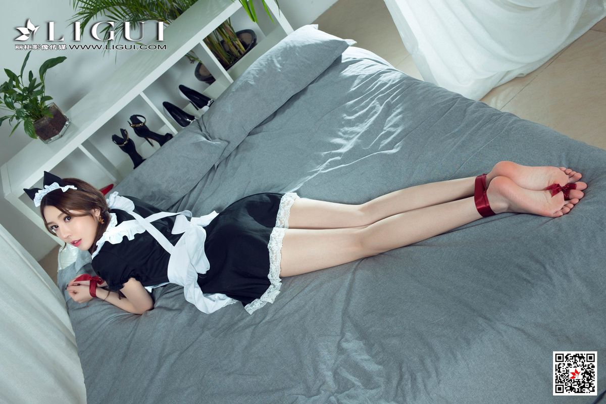 亚洲妹妹内衣腿模兔子女仆绳艺网络丽人写真集图片