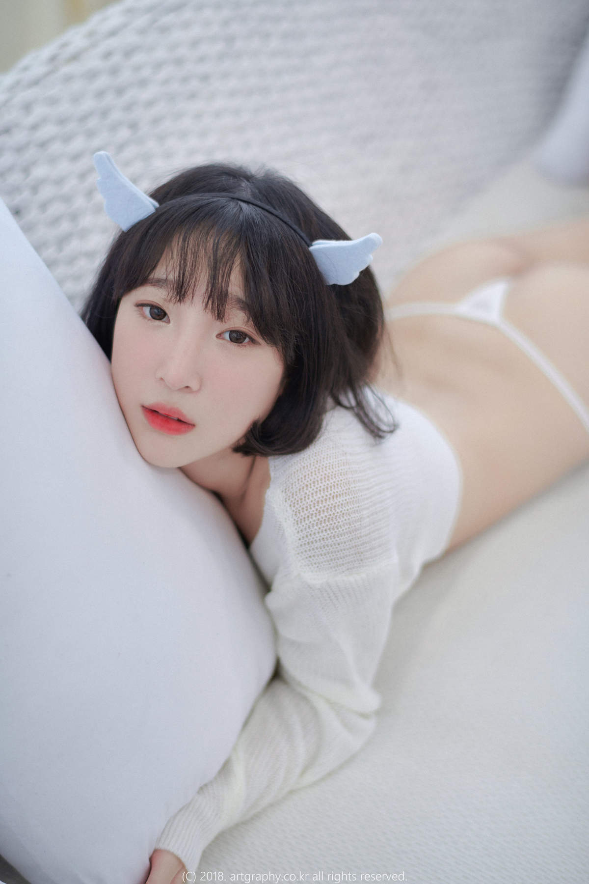 姜仁卿白猫少女奶牛尤物VOL.039写真集图片