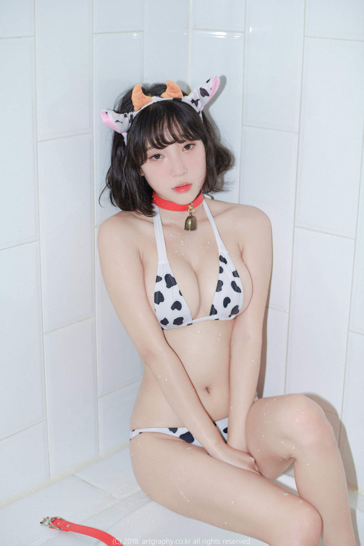 日本美女模特透明内内衣秀卿卿清新不失性感的私房魅惑高清写真集图片