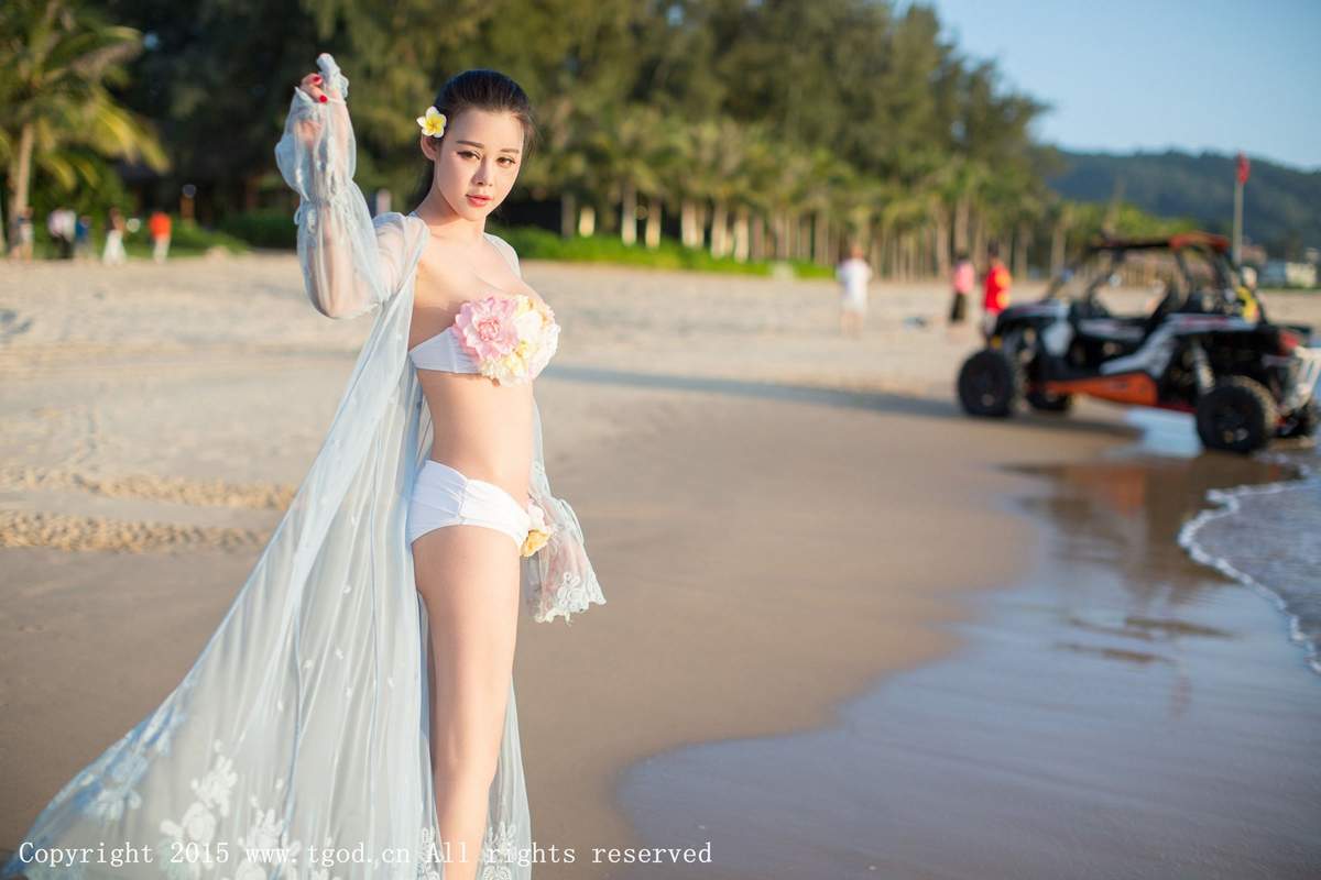 长发美女图片