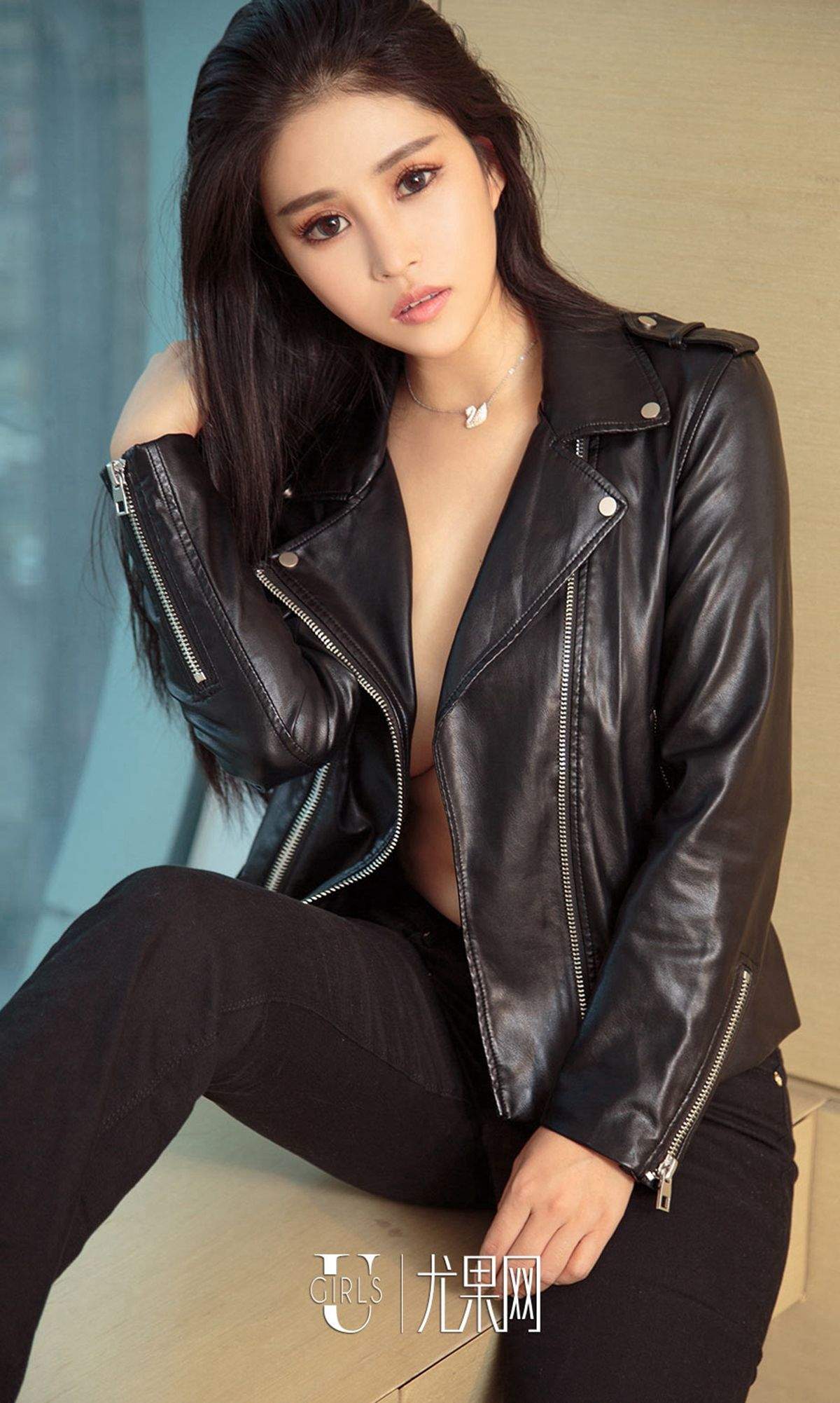 韩国美女胸模Egg_尤妮丝透视内衣的性感诱惑高清写真集图片