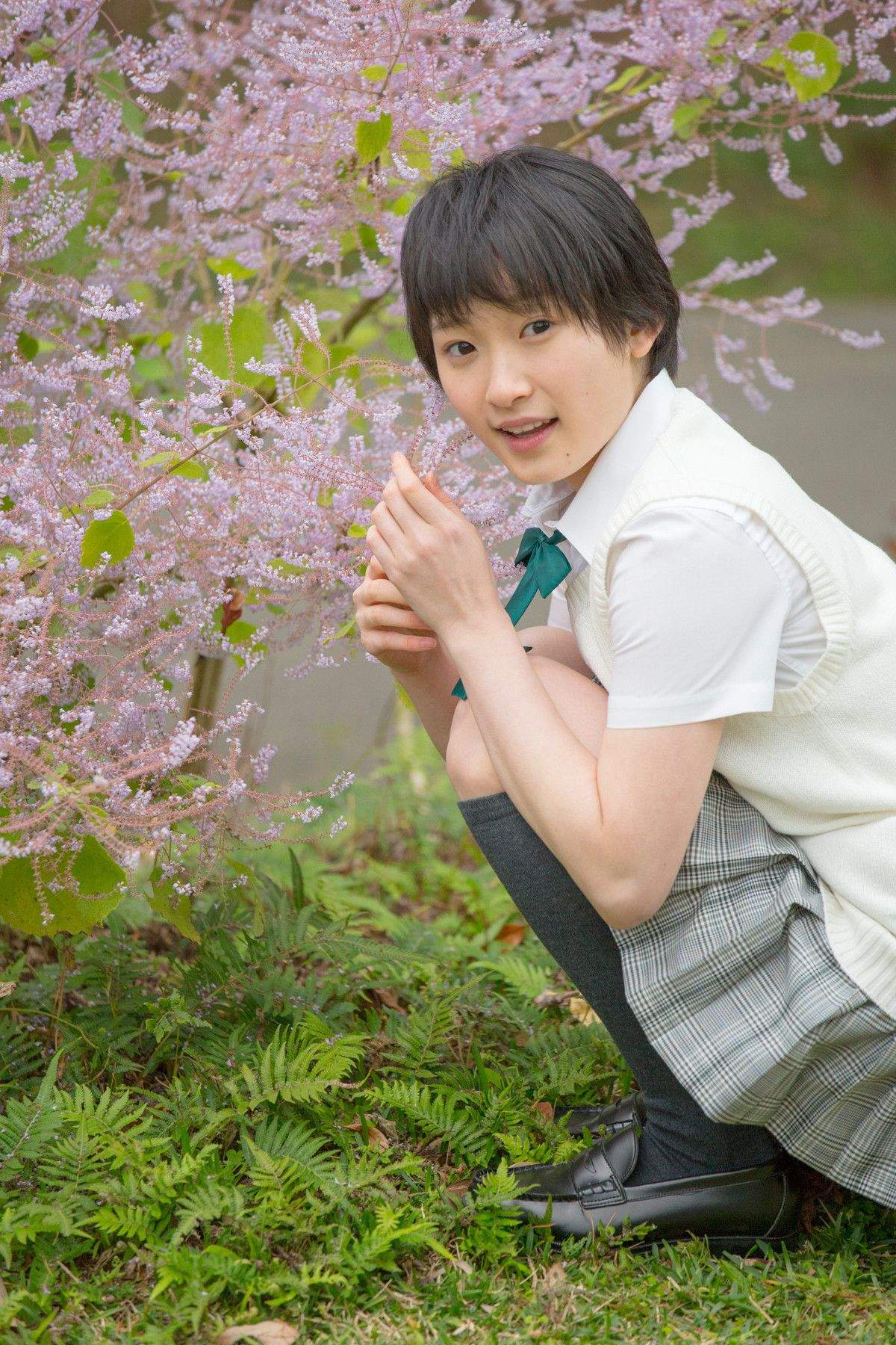 平胸妹子梦心月性感内衣与灵动韵味丝袜美女摄影写真集图片