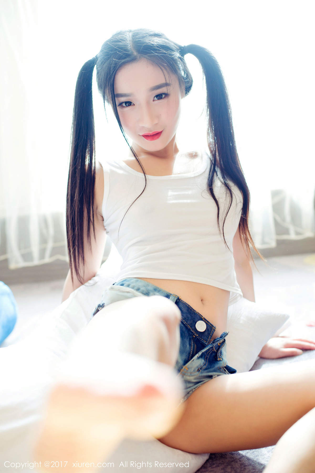 双马尾图片