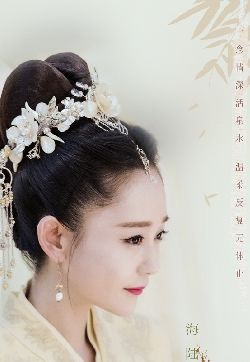 中国内地南省郑州女演员海陆《独孤皇后》海报图片