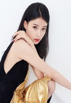 林省通化市集安女明星孙怡吊带裙性感写真图片