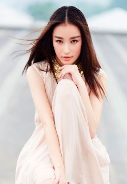 中国内地江苏南京女演员倪妮甜美写真高清手机壁纸600*1024