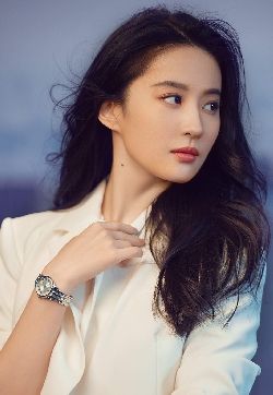 高清湖北省武汉影视女演员刘亦菲西装干练高清手机壁纸