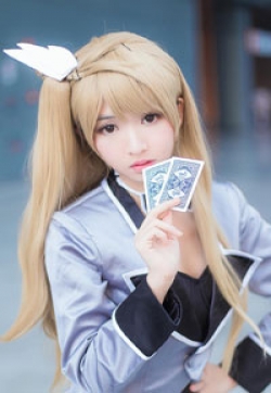 甜美二次元cosplay美女制服写真手机壁纸_高清手机壁纸图片大全
