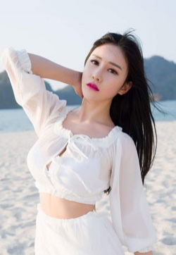 户外美女