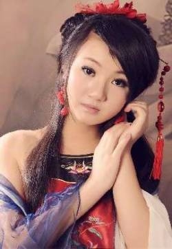 中国性感美女古典红肚兜图片壁纸_高清桌面壁纸