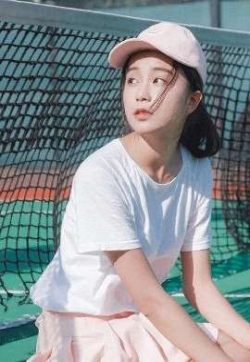 清纯网球少女运动写真图片_高清桌面壁纸