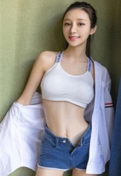 运动文胸寂寞女子水蛇腰露脐性感写真手机壁纸_高清手机壁纸图片大全