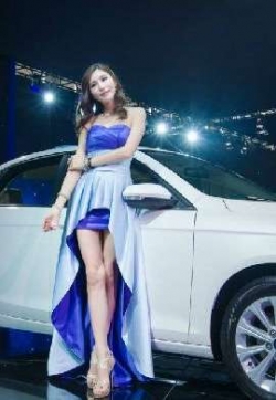 杭州车展性感美女车模壁纸大全_高清桌面壁纸