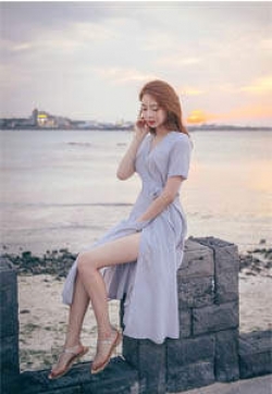 日韩美女优雅气质写真手机