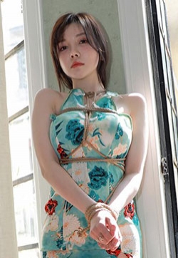 美女写真网宅男女神糯美子肉丝旗袍捆绑诱惑高清妹子写真专辑