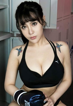 漂亮169美女模特杨佩拳击女郎高清女拳击美女模特写真集