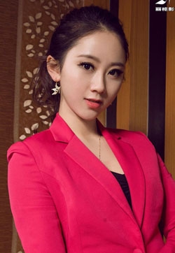 长腿玉足模特Model然然红色丽人黑丝美足美腿玉足写真图片