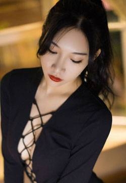 内地90后新晋平面模特小狐狸Sica黑色私房性感美腿高清mm写真集