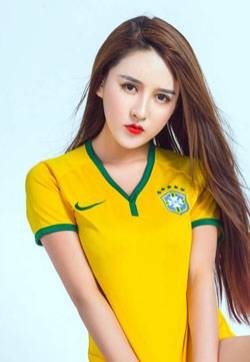 秀人网90后嫩模大晗情深桑巴世界杯高清写真集