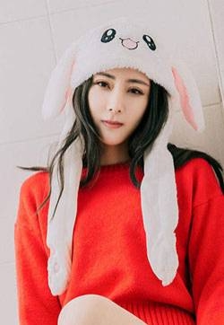 韩国第一美女莫晓希小兔兔给大家拜早年高清妹子写真集