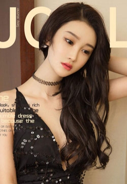 黑色情趣内衣美女模特王琳丝丝入你心No.1053写真集